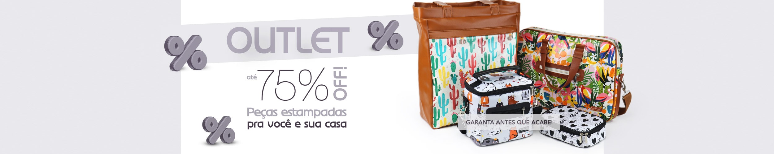 até 75% off em produtos estampados exclusivos mimeria