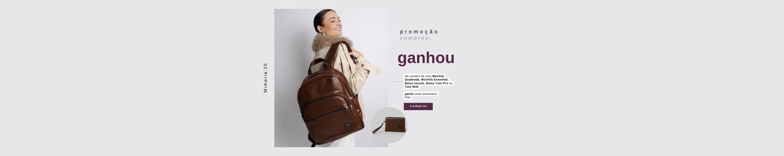 ganhe brinde no seu pedido!