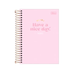 Agenda 2023 Diária Happy Média Rosa Claro