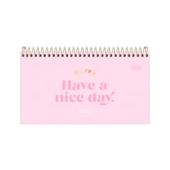 Agenda 2023 Semanal Happy Mini Rosa