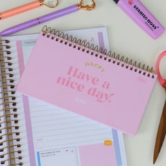 Agenda 2023 Semanal Happy Mini Rosa