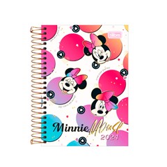 Agenda 2024 Diária Minnie Mouse Colorida
