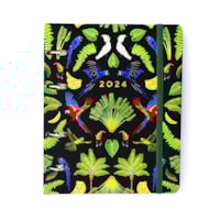 Pássaros Floresta Tropical Preto