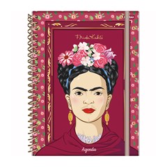 Agenda 2024 Planner Frida Kahlo Moldura