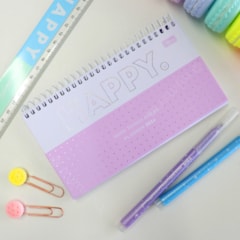 Agenda 2024 Semanal Happy Mini Rosa Candy
