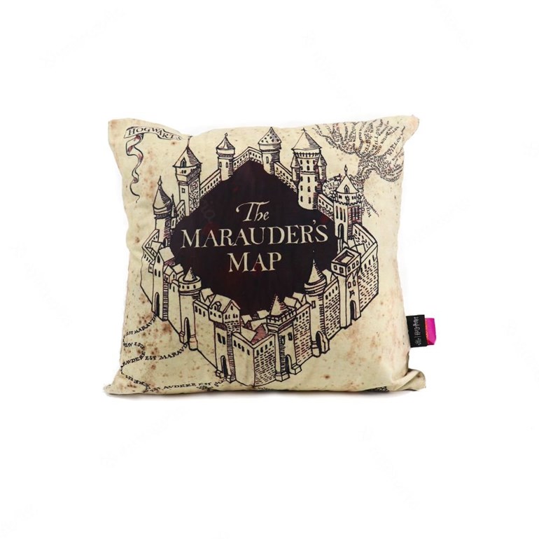 Almofada de Fibra Mapa do Maroto Harry Potter