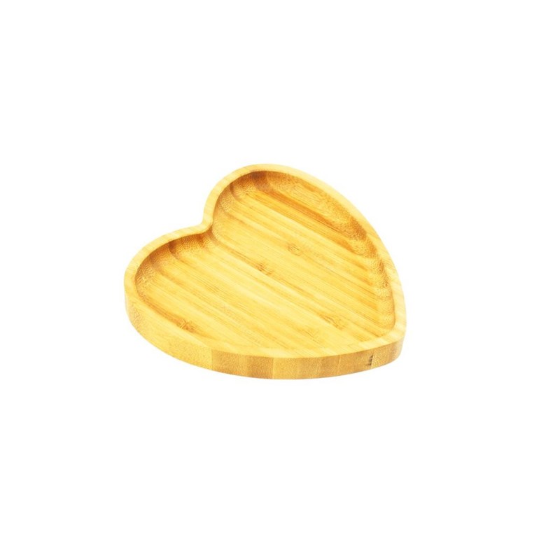 Bandeja de Bambu Heart Pequena