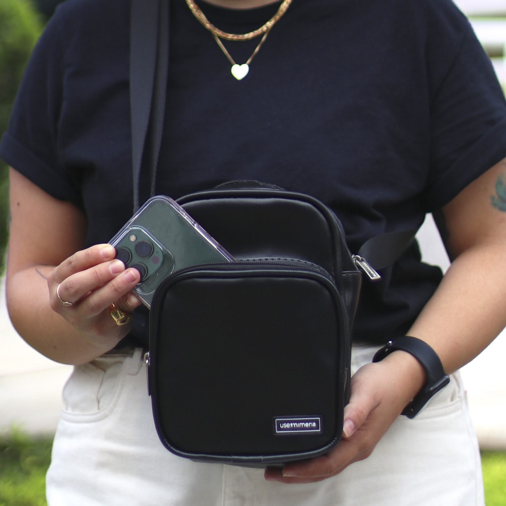 Bolsa Shoulder Bag Preta