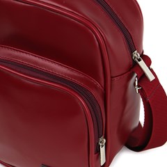 Bolsa Shoulder Bag Vermelho Cereja