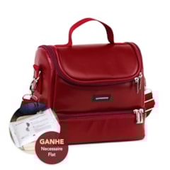 Bolsa Térmica Duo Vermelho Cereja