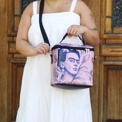 Bolsa Térmica Frida Kahlo Colores Rosé