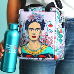 Bolsa Térmica Média Frida Kahlo Flor de Maracujá