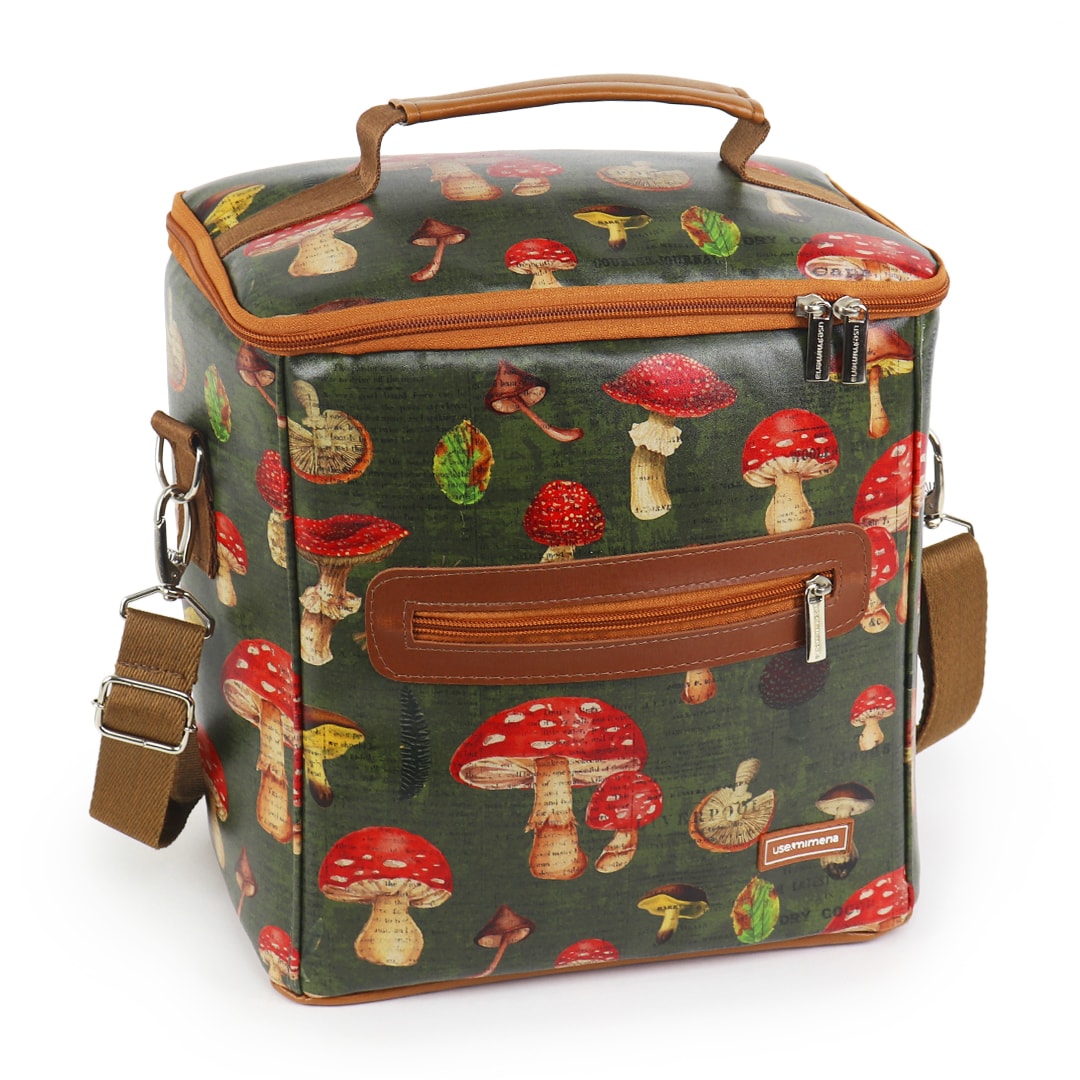 Bolsa Térmica Move Grande Cogumelos Botanic Verde