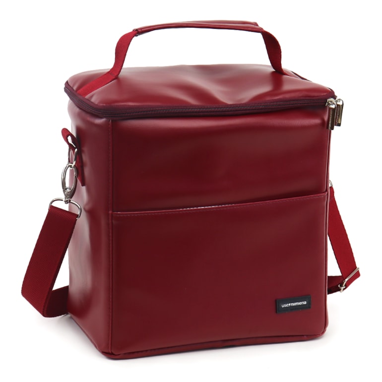 Bolsa Térmica Move Grande Vermelho Cereja