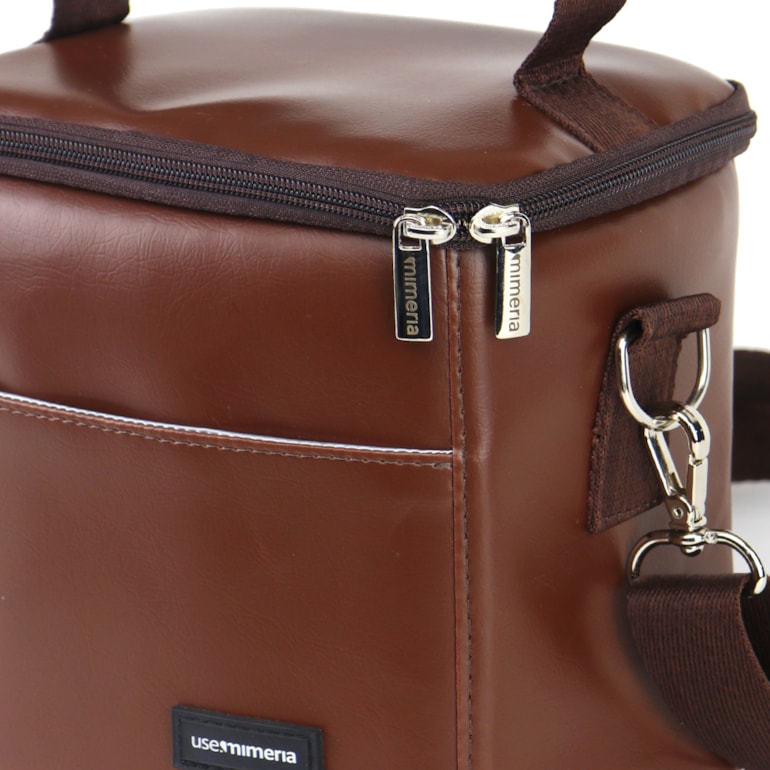 Bolsa Térmica Move Mini Marrom Cacau