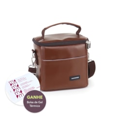 Bolsa Térmica Move Mini Marrom Cacau