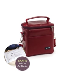 Bolsa Térmica Move Mini Vermelho Cereja