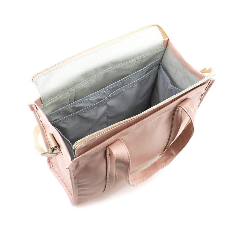 Bolsa Tote Midi com Alça Nude