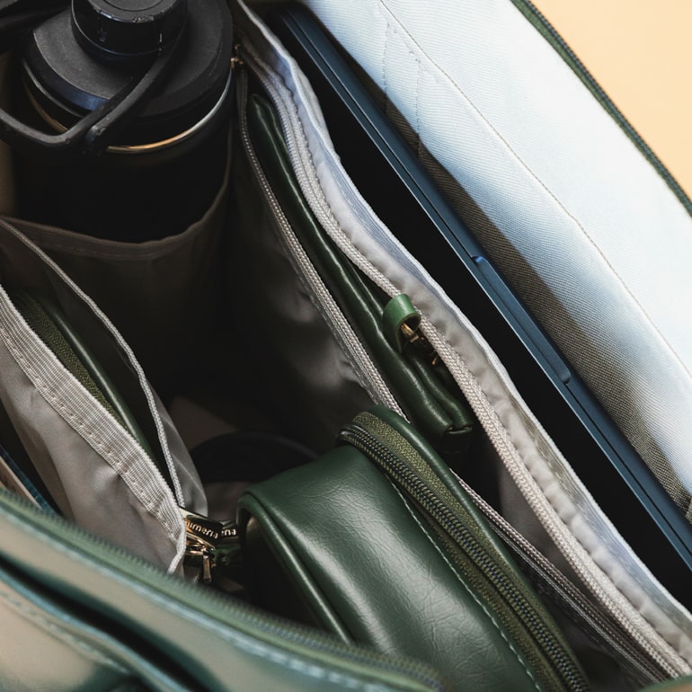 Bolsa Tote Midi com Alça Preta