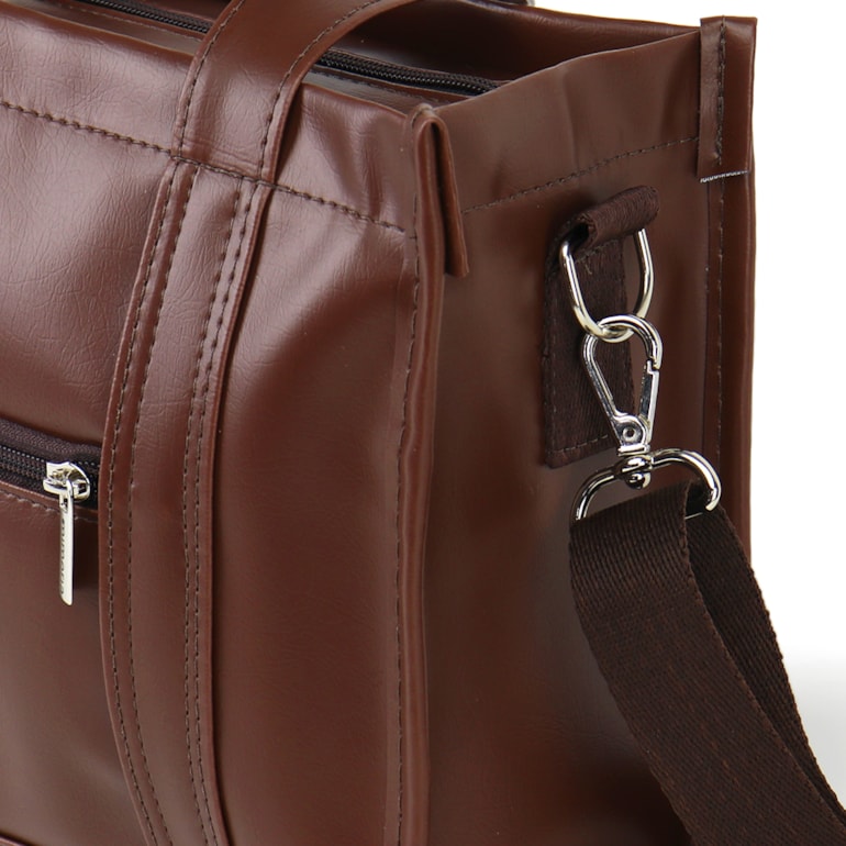 Bolsa Tote Mini com Alça Marrom Cacau
