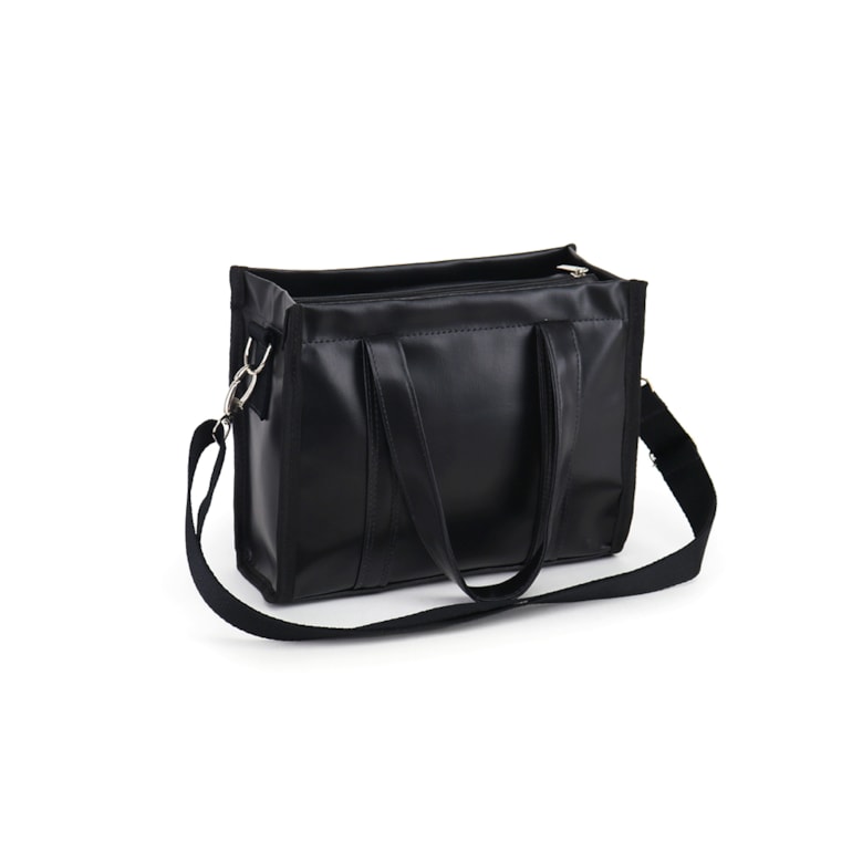 Bolsa Tote Mini com Alça Preta
