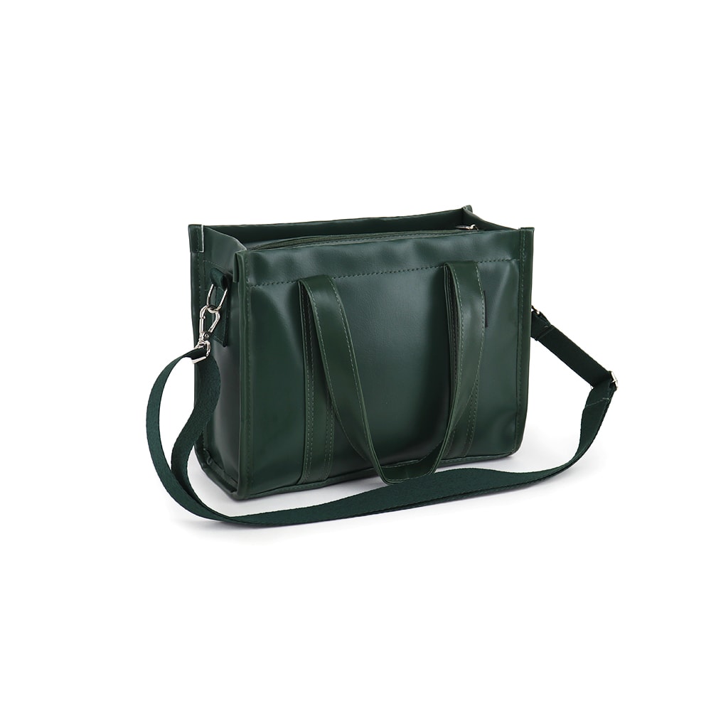 Bolsa Tote Mini com Alça Verde Oliva