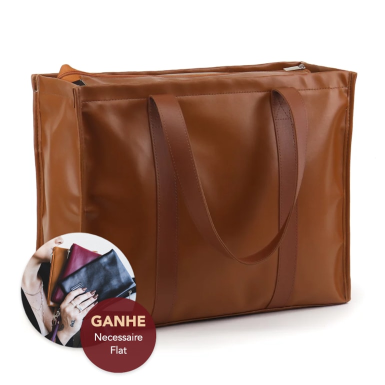 Bolsa Tote Pro Caramelo