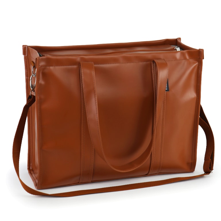 Bolsa Tote Pro com Alça Caramelo