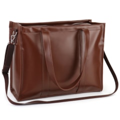 Bolsa Tote Pro com Alça Marrom Cacau