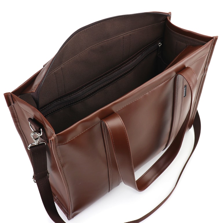 Bolsa Tote Pro com Alça Marrom Cacau