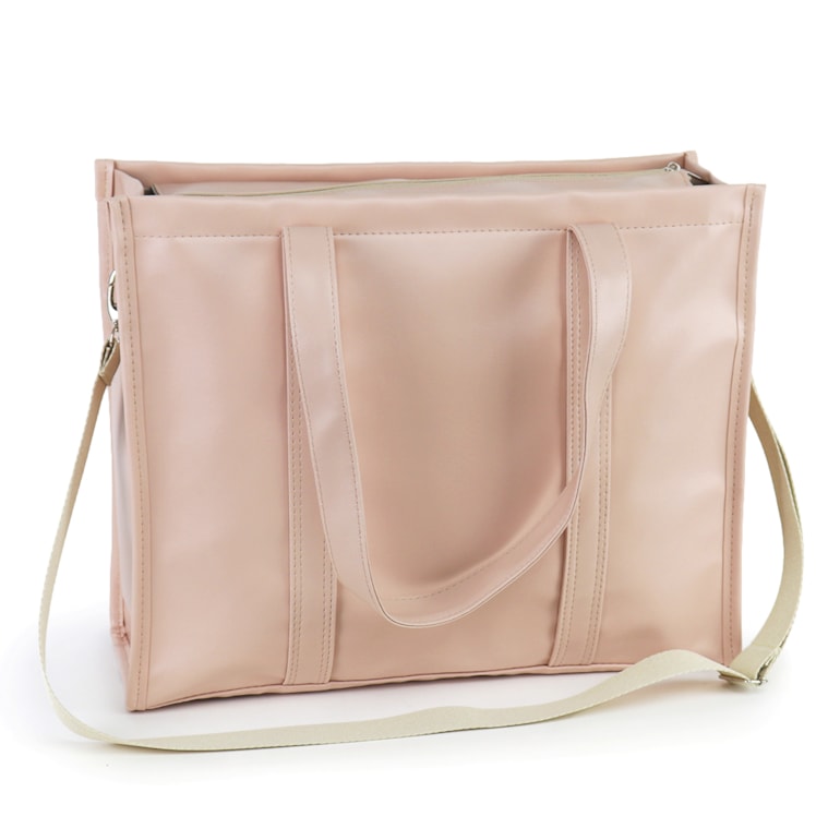 Bolsa Tote Pro com Alça Nude