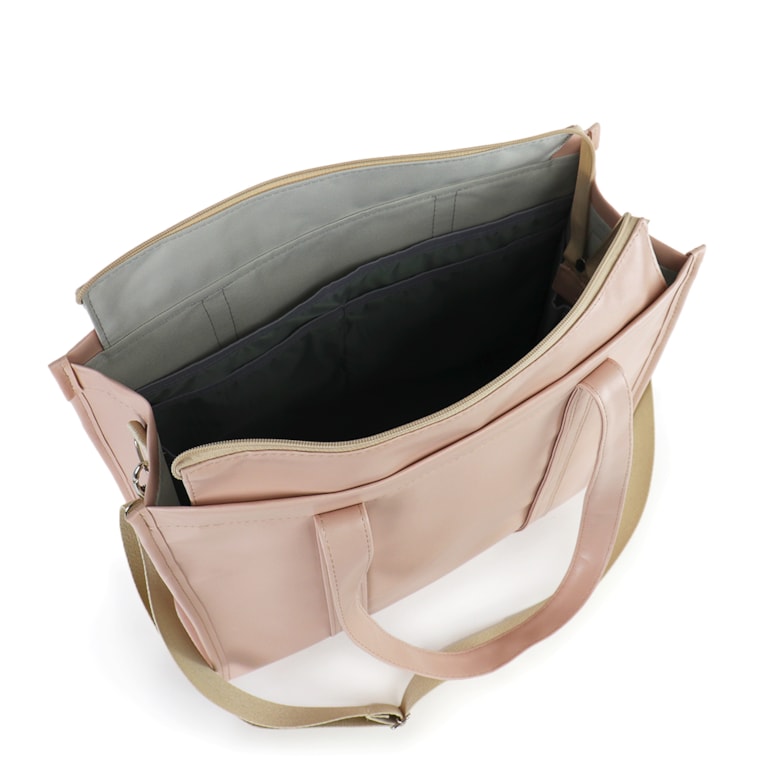 Bolsa Tote Pro com Alça Nude