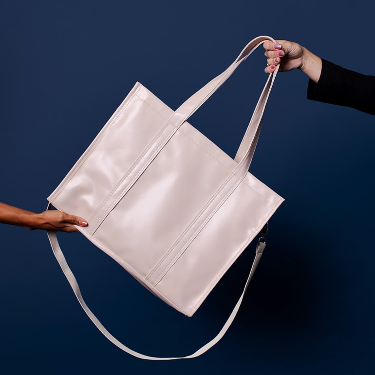 Bolsa Tote Pro com Alça Nude