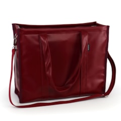 Bolsa Tote Pro com Alça Vermelho Cereja