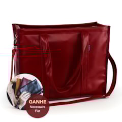 Bolsa Tote Pro com Alça Vermelho Cereja