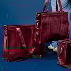 Bolsa Tote Pro com Alça Vermelho Cereja