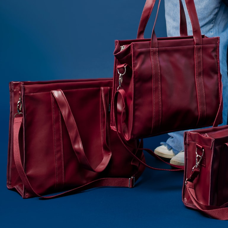 Bolsa Tote Pro com Alça Vermelho Cereja