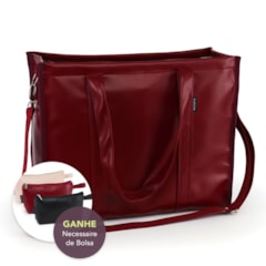 Bolsa Tote Pro com Alça Vermelho Cereja