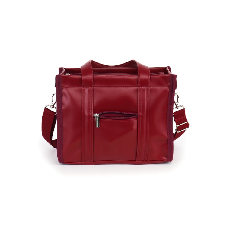 Bolsa Tote Pro Mini com Alça Vermelho Cereja