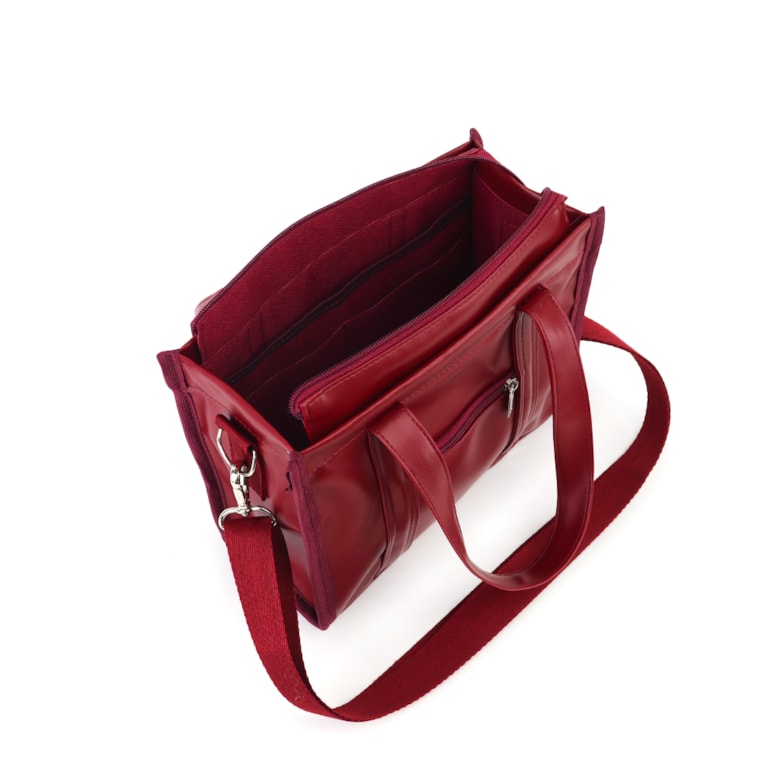 Bolsa Tote Pro Mini com Alça Vermelho Cereja