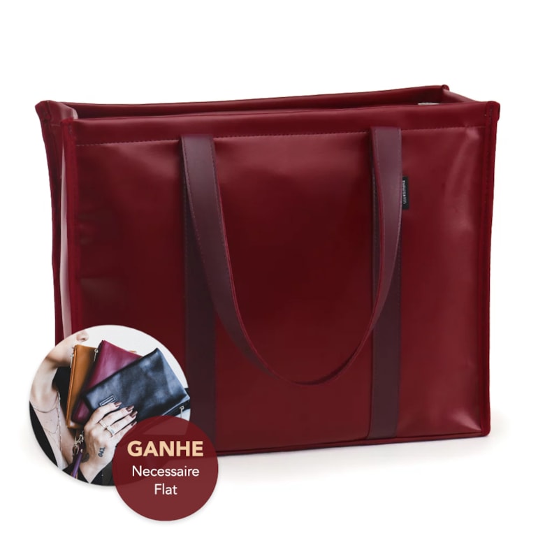 Bolsa Tote Pro Vermelho Cereja