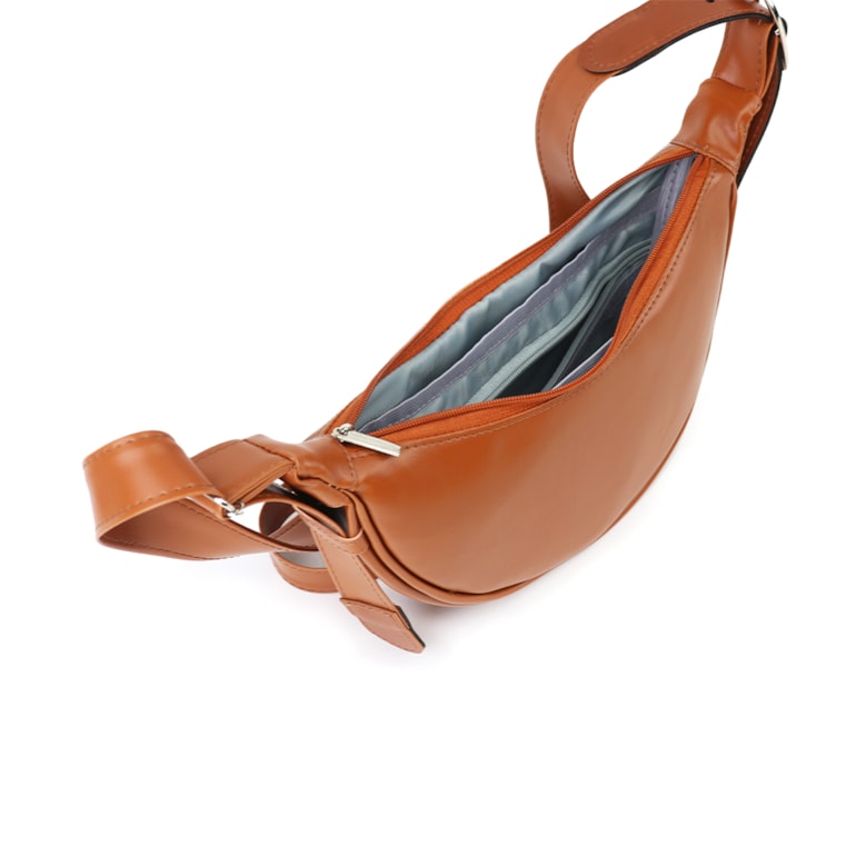Bolsa Transversal Moon Caramelo