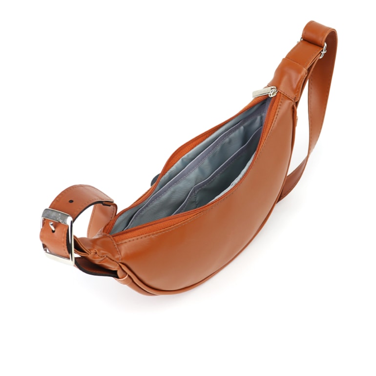 Bolsa Transversal Moon Caramelo