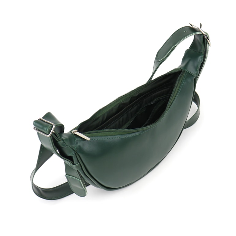 Bolsa Transversal Moon Verde Oliva