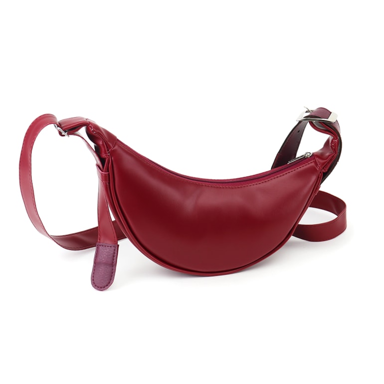 Bolsa Transversal Moon Vermelho Cereja