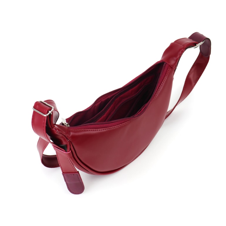 Bolsa Transversal Moon Vermelho Cereja