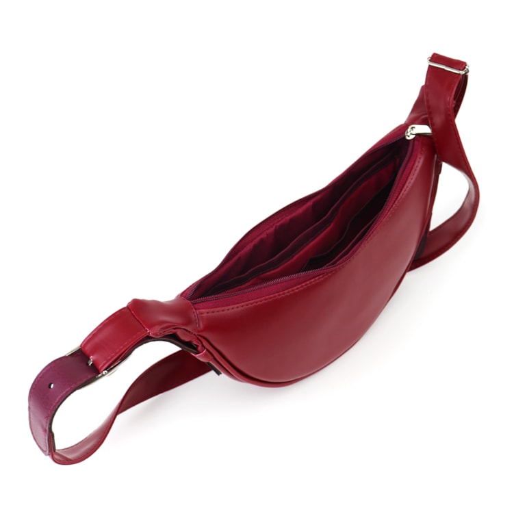 Bolsa Transversal Moon Vermelho Cereja