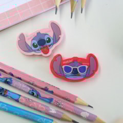 Borracha Stitch com 2 Unidades Rosa e Vermelha