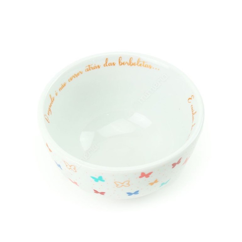 Bowl de Porcelana Borboleta 500 ml