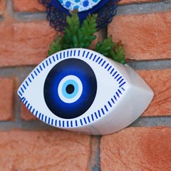 Cachepô em Porcelana de Olho Grego 3D
